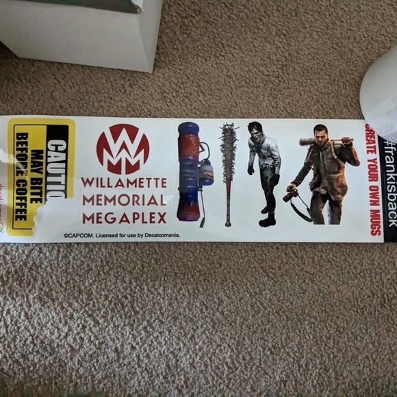 Dead Rising Zombie DIY Custom Mug White Mug with Decals - Picture 5 of 8